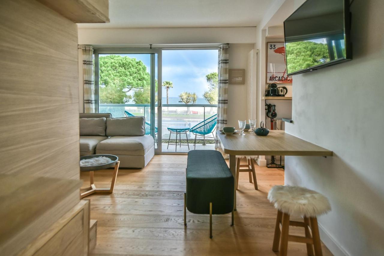 Superbe Studio En 1Ere Ligne En Plein Coeur D'Arcachon Ngoại thất bức ảnh
