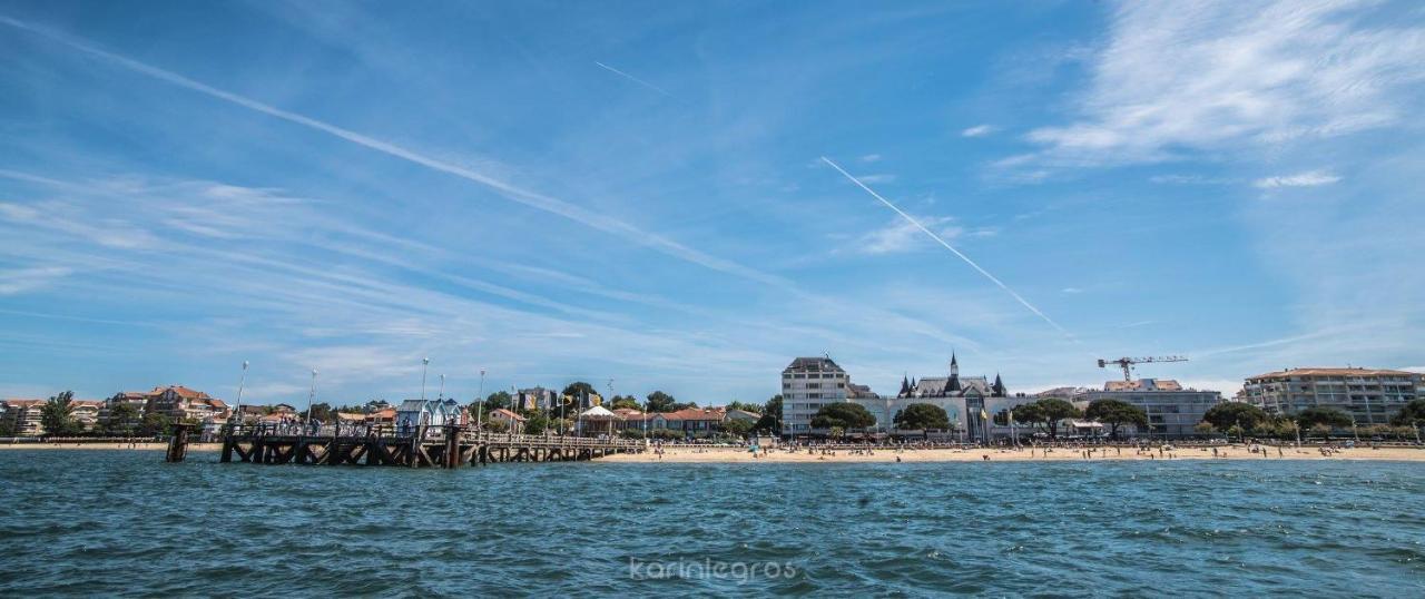 Superbe Studio En 1Ere Ligne En Plein Coeur D'Arcachon Ngoại thất bức ảnh
